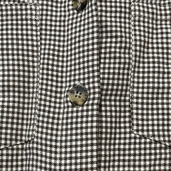 Remain Birger Christensen Sienna Shirt in Butternut Comb Size 4 - Picture 5 of 10